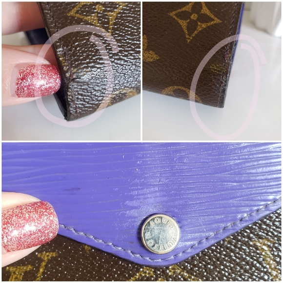 *SOLD* Authentic Pre-owned Louis Vuitton Marie Lou Monogram Epi Wallet - Picture 11 of 13